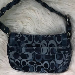 Coach Denim Collection Pochette Bag